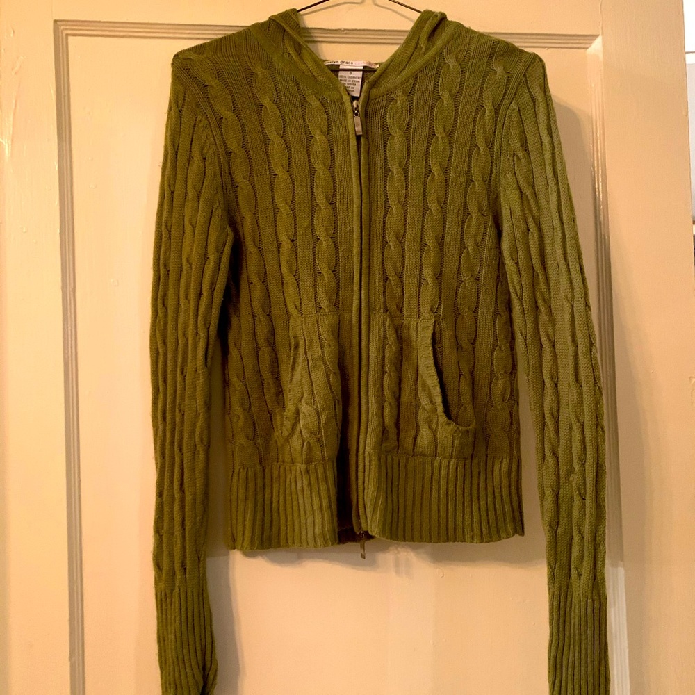 Cashmere Full Zipper Hoodie